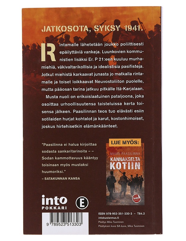 Mustan nuolen miehet - Mauri Paasilinna - Romaanit ja novellit - 10105497490 - 1