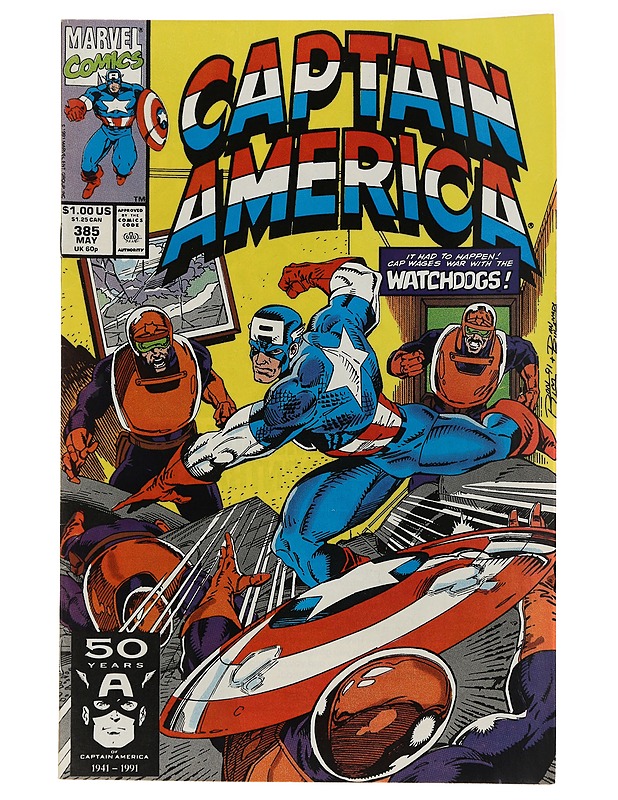 Captain America 385/1991 - Lehdet - 10105497498 - 0