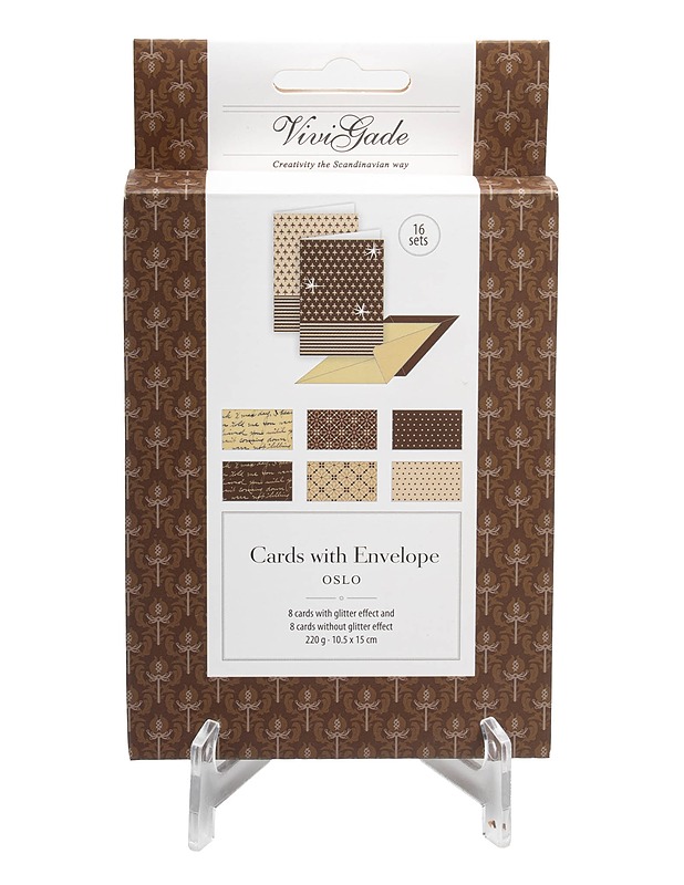 VIVI GADE kortti- ja kirjekuorisetti - Askartelu - 10105497507 - 0