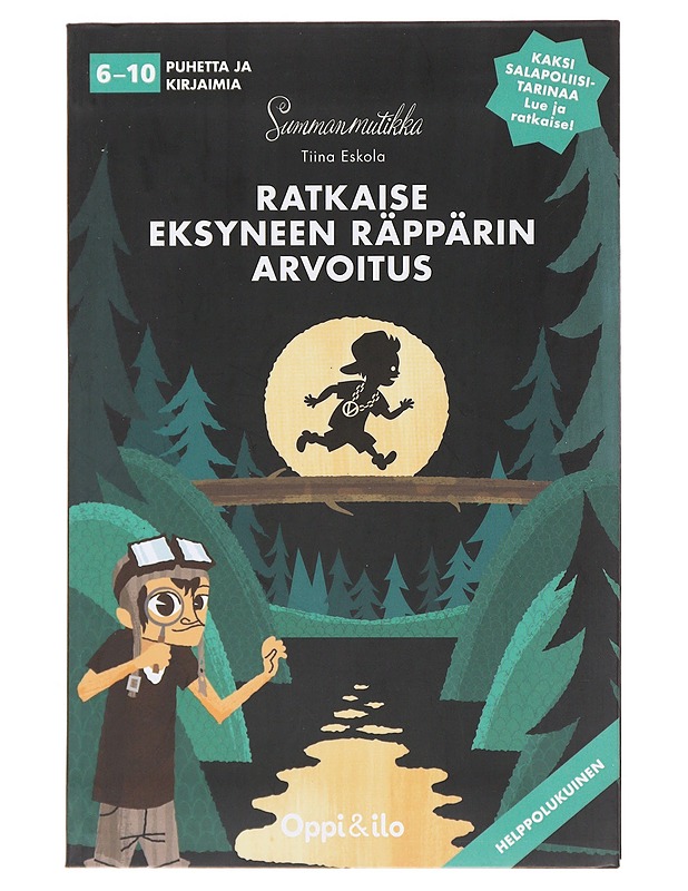 Ratkaise eksyneen räppärin arvoitus - Eskola, Tiina - Lastenkirjat - 10105497510 - 0