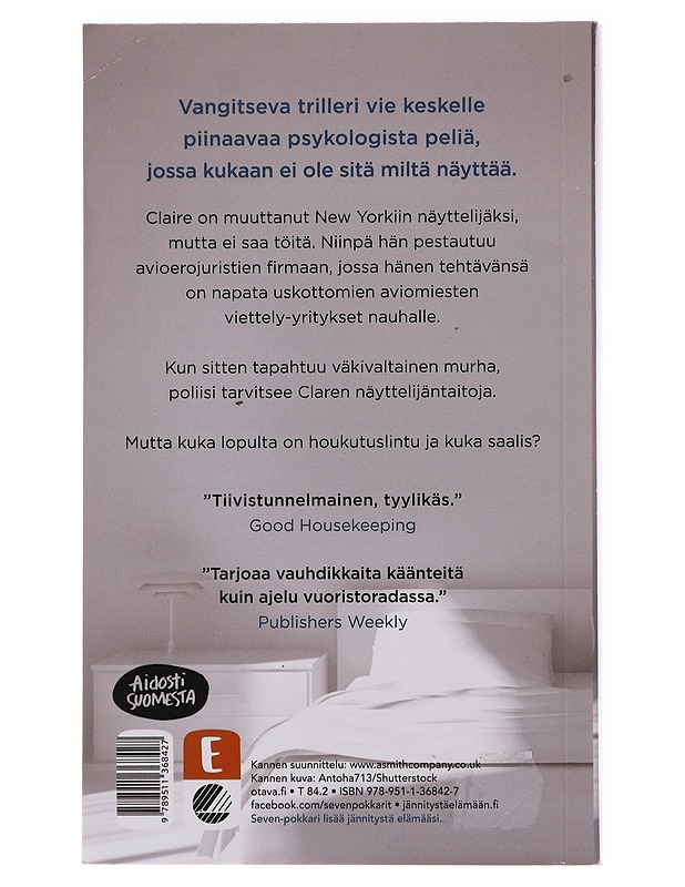 Usko minua - Delaney, JP - Jännitys ja dekkarit - 10105497511 - 1