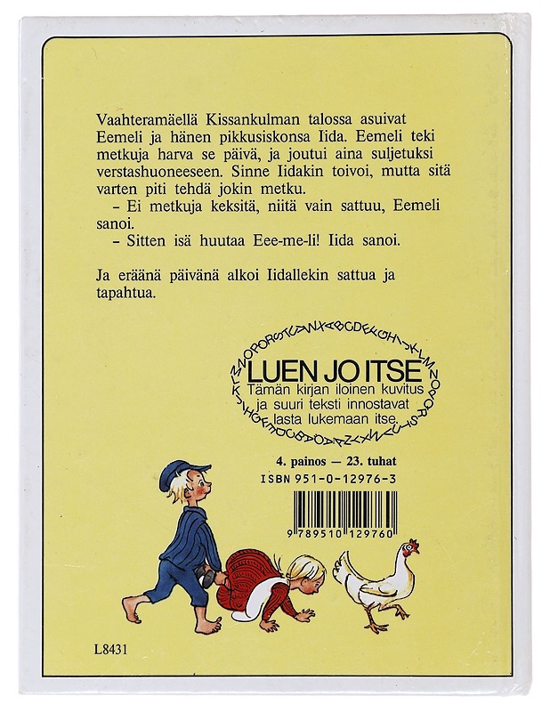 Eemeli ja pikku Iidan metku - Lindgren, Astrid - Lastenkirjat - 10105497520 - 1