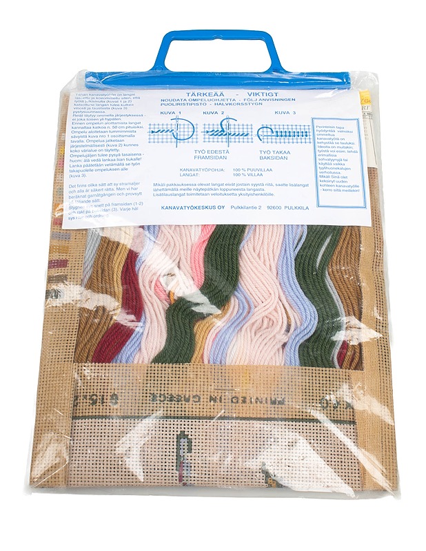 Kirjontatyö 23x23 cm - Käsityö - 10105497538 - 1