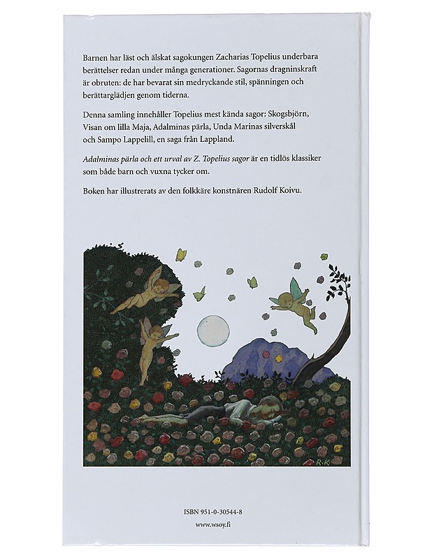 Adalminas pärla och ett urval av Z. Topelius sagor - Topelius, Zacharias - Lastenkirjat - 10105497540 - 1