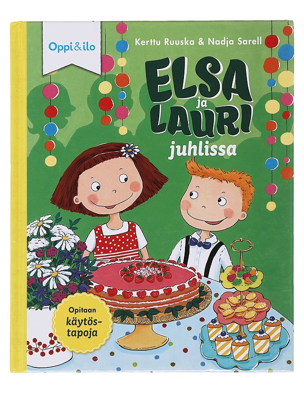 Elsa ja Lauri juhlissa - Ruuska, Kerttu - Lastenkirjat - 10105497552 - 0
