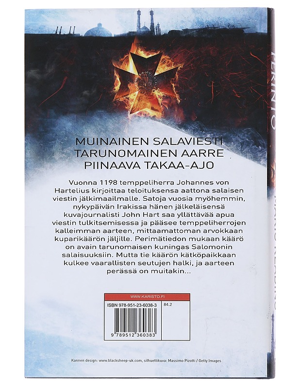 Salomonin perintö - Reading, Mario - Jännitys ja dekkarit - 10105497588 - 1