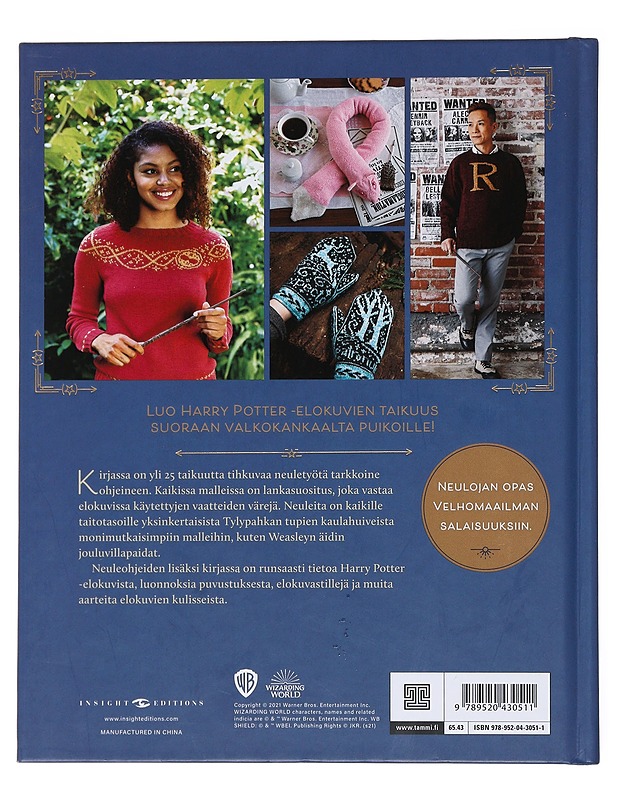 Neuleiden taikaa : viralliset Harry Potter -neuleohjeet - Gray, Tanis - Tietokirjat ja oppaat - 10105497601 - 1