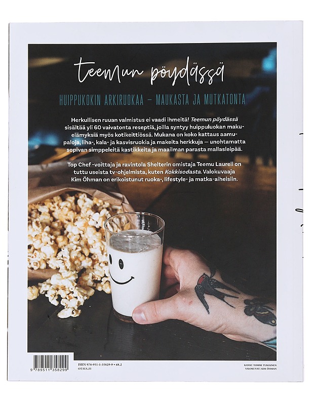 Teemun pöydässä - Laurell, Teemu - Ruokakirjat - 10105497624 - 1