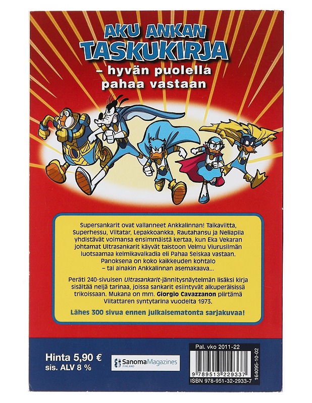 Ultrasankarit vs. Paha Seiska - Kastari, Anna - Sarjakuvat - 10105497626 - 1