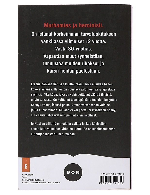 Isänsä poika - Nesbø, Jo - Jännitys ja dekkarit - 10105497643 - 1