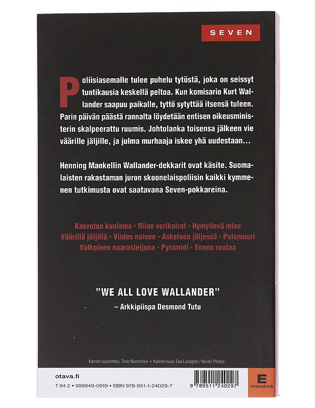Väärillä jäljillä - Mankell, Henning - Jännitys ja dekkarit - 10105497647 - 1