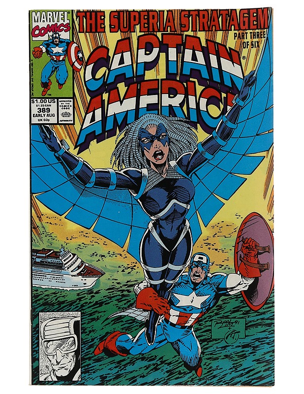 Captain America 389/1991 - Lehdet - 10105497678 - 0