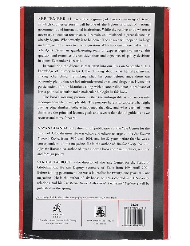 The age of terror : America and the world after September 11 - Talbott, Strobe - Historiakirjat - 10105497694 - 1