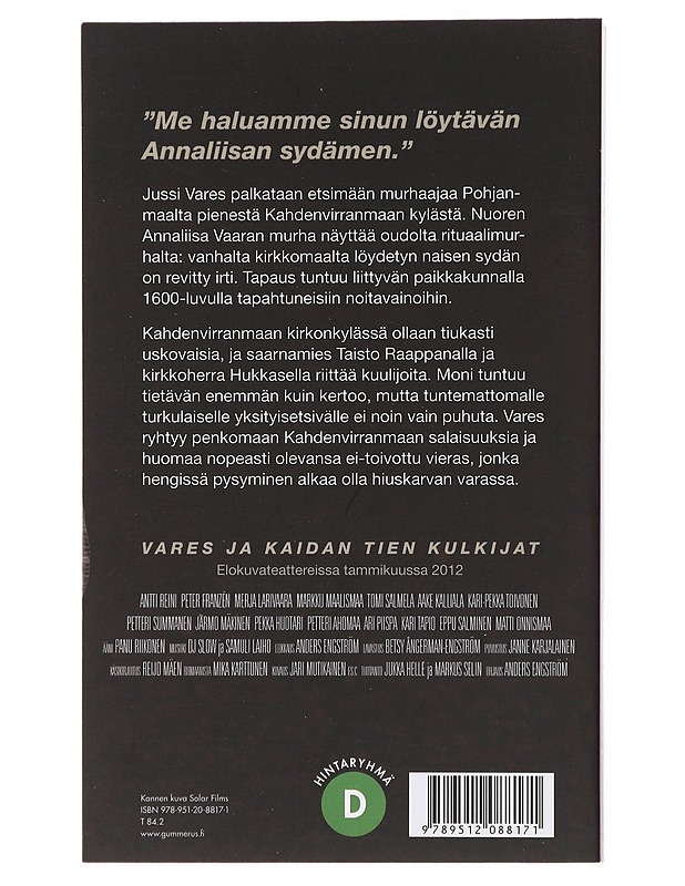 Vares ja kaidan tien kulkijat - Mäki, Reijo - Jännitys ja dekkarit - 10105497698 - 1