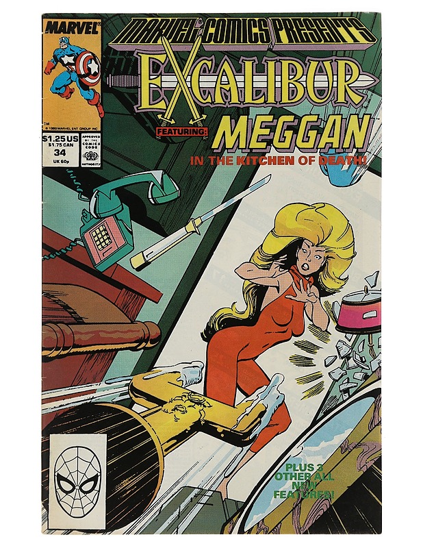 Excalibur Meggan 34/1989 - Lehdet - 10105497714 - 0