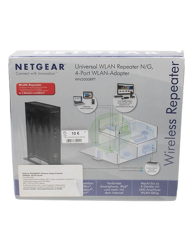 NETGEAR Wn2000rpt wlan-repeater - Tietokoneet - 10105497731 - 0