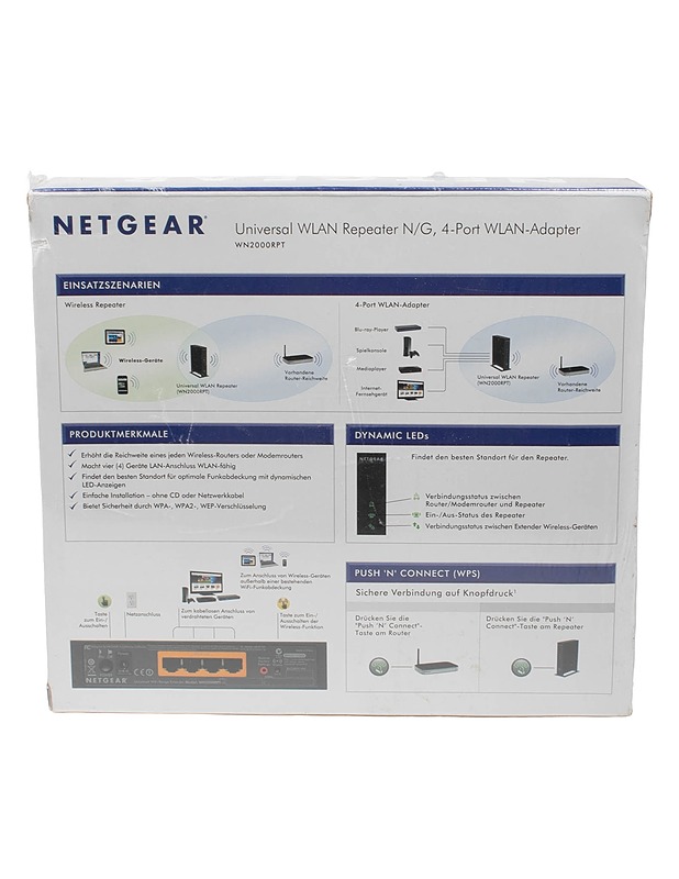NETGEAR Wn2000rpt wlan-repeater - Tietokoneet - 10105497731 - 1