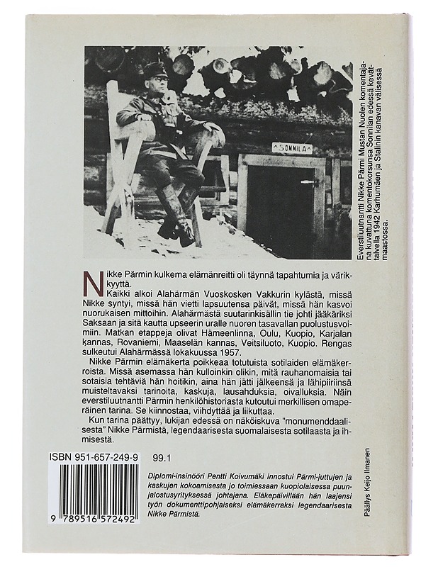 Monumenddaalinen Nikke Pärmi - Pentti Koivumäki - Elämäkerrat ja muistelmat - 10105497727 - 1