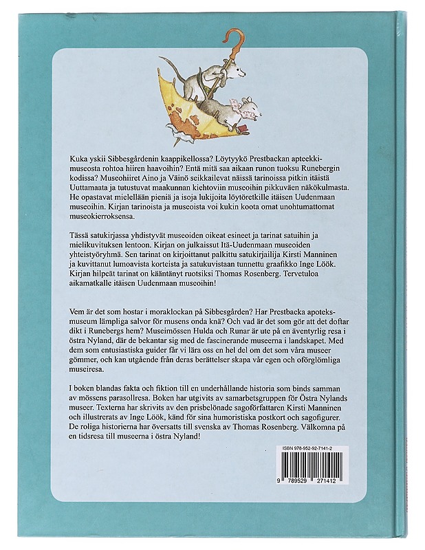 Museohiirten aikamatka / Museimössens tidsresa - Manninen, Kirsti - Romaanit ja novellit - 10105497735 - 1