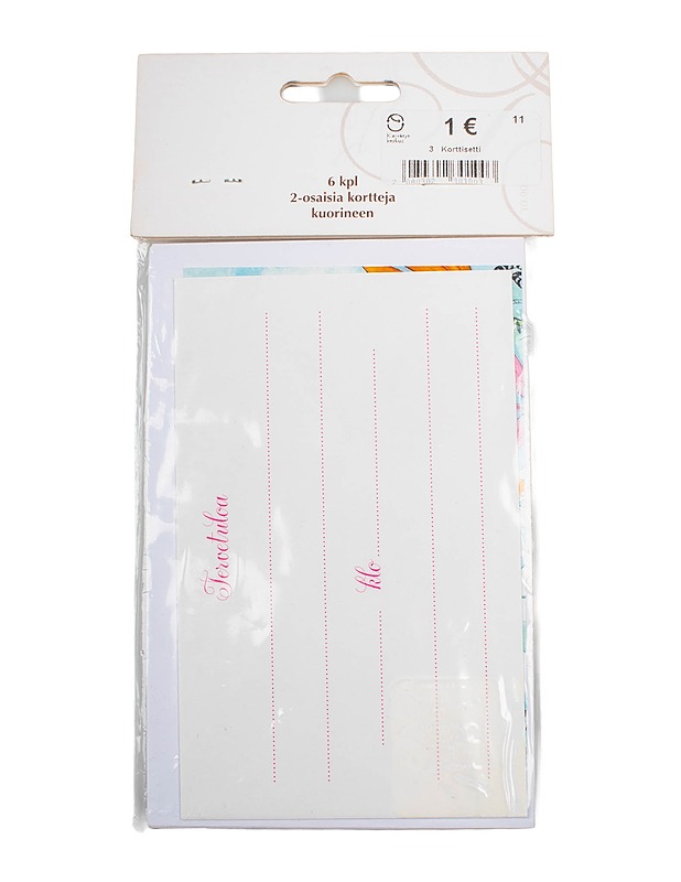 KARTO kutsukorttisetti - Askartelu - 10105497758 - 1