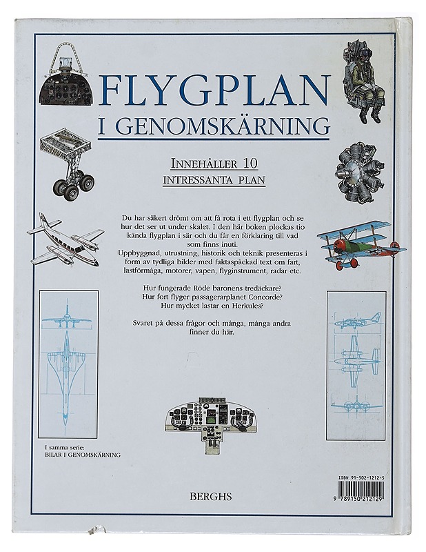 Flygplan i genomskärning - Michael Johnstone - Harrastekirjat - 10105497802 - 1