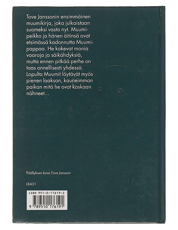 Muumit ja suuri tuhotulva - Jansson, Tove - Lastenkirjat - 10105497818 - 1