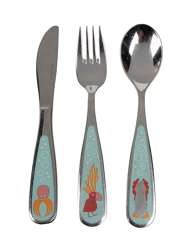 FISKARS lasten aterimet, 3 osaa - Designsuosikit - 10105497823 - 0