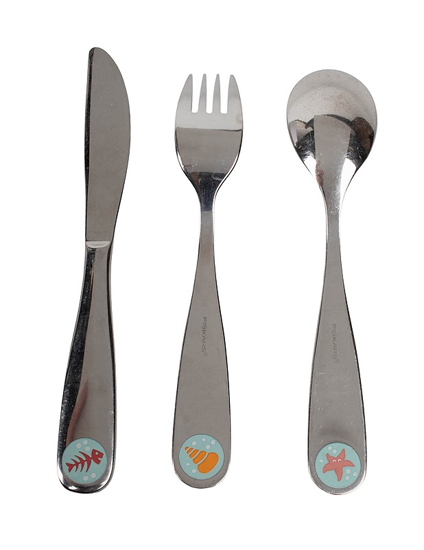 FISKARS lasten aterimet, 3 osaa - Designsuosikit - 10105497823 - 1