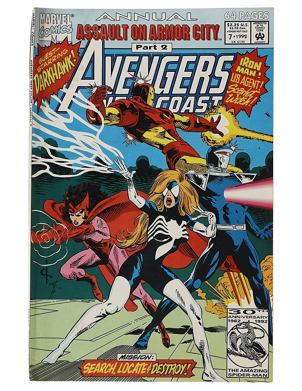 Avengers 7/1992 - Lehdet - 10105497824 - 0