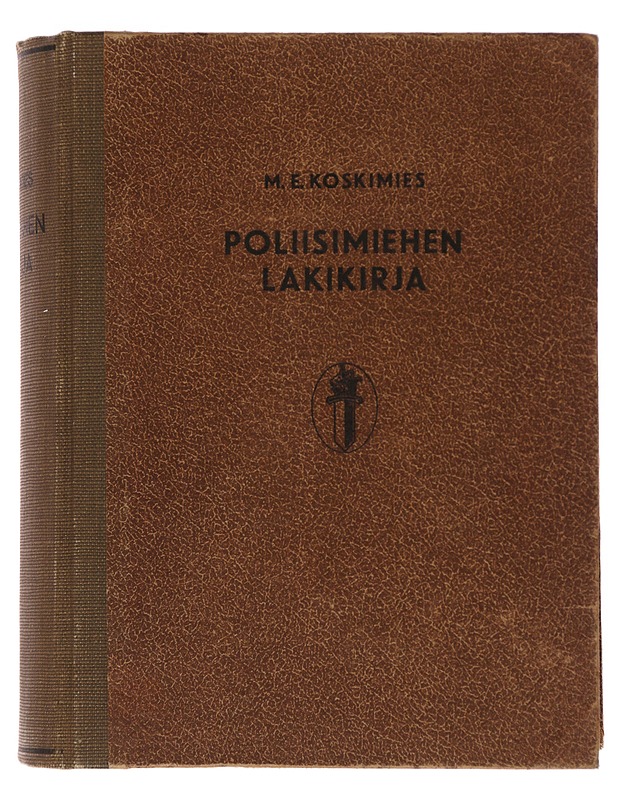 Poliisimiehen lakikirja - M. E. Koskimies - Tietokirjat ja oppaat - 10105497826 - 0