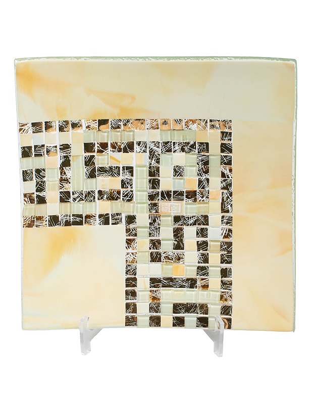 MDINA GLASS lasimosaiikkilautanen ja tarjoilualusta - Lautaset ja kulhot - 10105497871 - 2