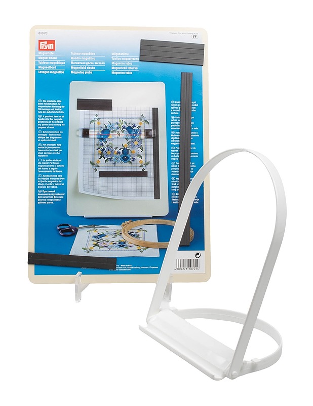 PRYM magneettitaulu + 3 erikokoista magneettia ja tulikehys - Käsityö - 10105497869 - 1