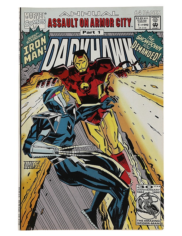 Darkhawk 1/1992 - Lehdet - 10105497872 - 0