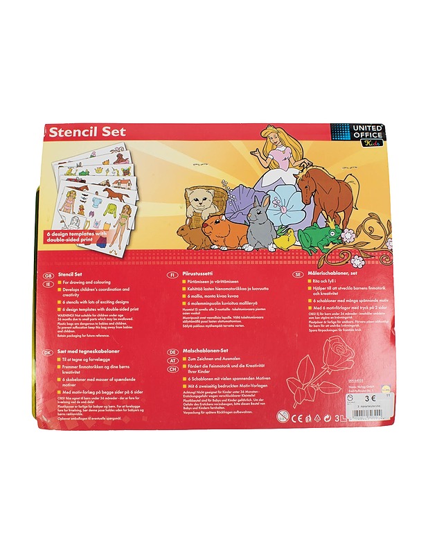 UNITED OFFICE piirustussetti - Askartelu - 10105497883 - 1