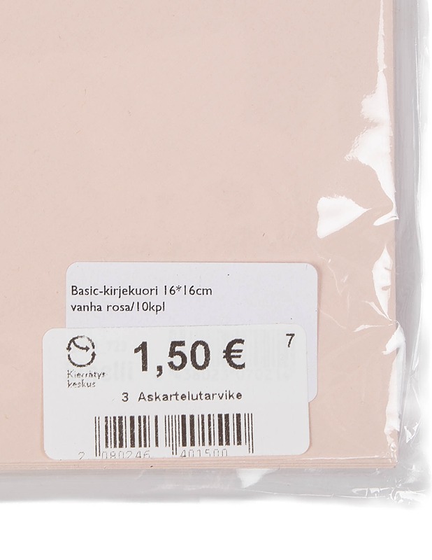 Basic kirjekuori - Askartelu - 10105497909 - 1