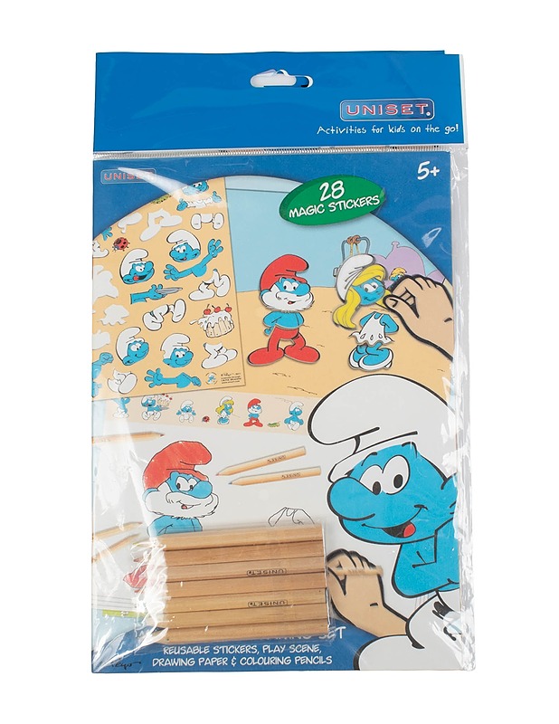 Smurffit tarrat ja piirustussetti - Askartelu - 10105497913 - 0