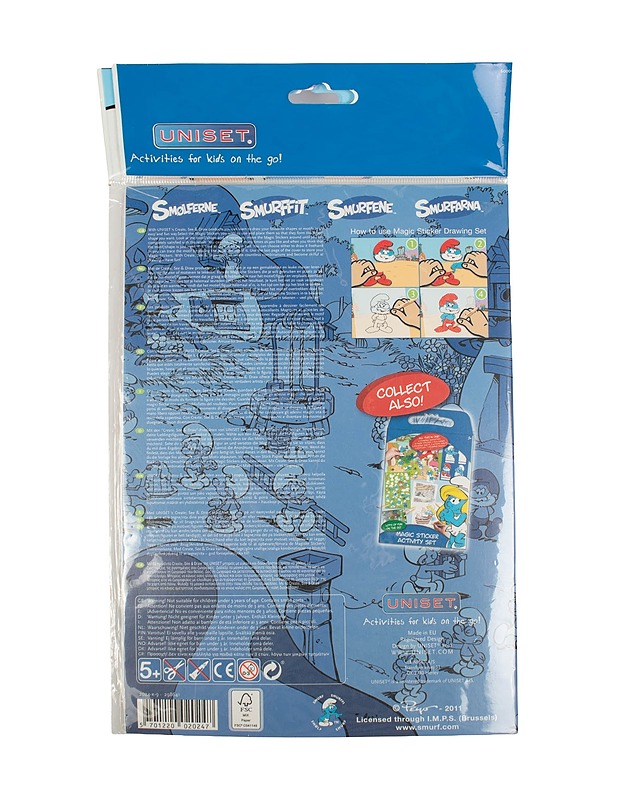 Smurffit tarrat ja piirustussetti - Askartelu - 10105497913 - 1