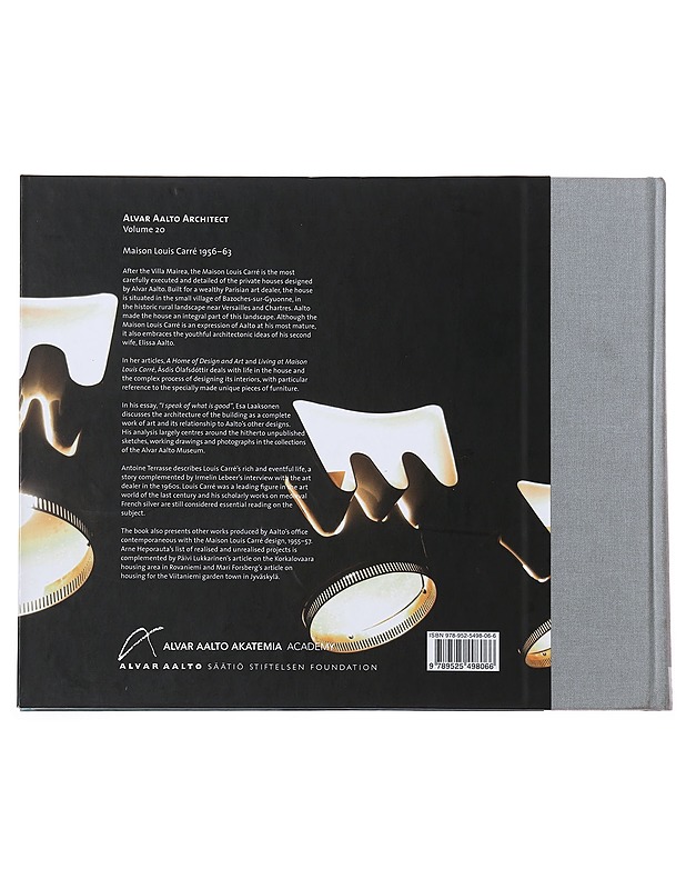 Alvar Aalto, architect. [Volume 20], Maison Louis Carré 1956-63 - Aalto, Alvar - Elämäkerrat ja muistelmat - 10105497921 - 1
