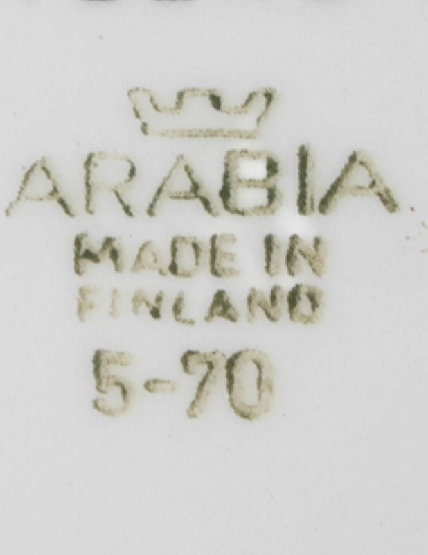 ARABIA Vanha Rauma Naulan Portti tarjoilu/seinälautanen - Designsuosikit - 10105497925 - 3