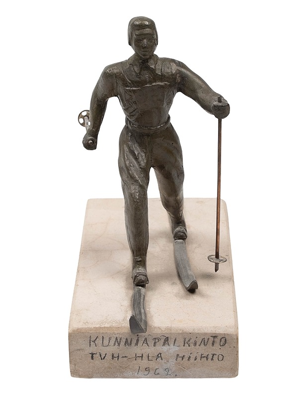 TVH-HLA hiihtopalkinto 1962 - Koriste-esineet - 10105497960 - 2