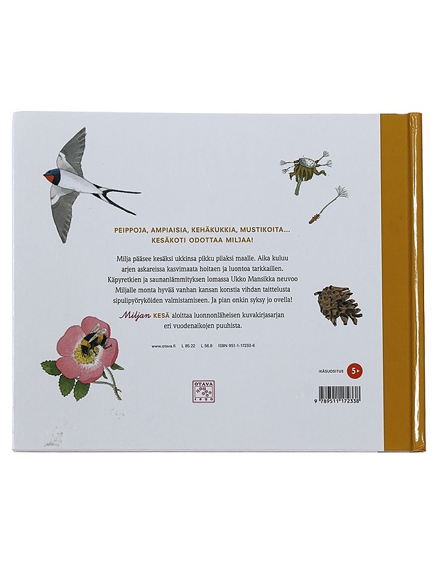 Miljan kesä - Niemelä, Reetta - Lastenkirjat - 10105497963 - 1