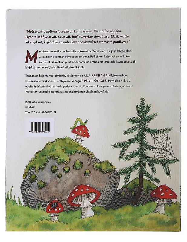 Metsätontun matka - Käkelä-Laine, Aija - Lastenkirjat - 10105497986 - 1