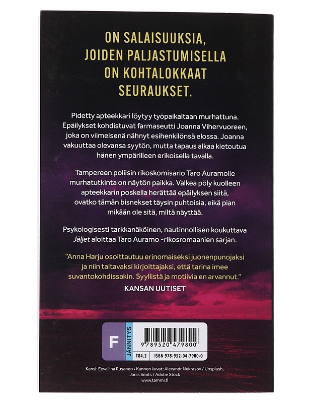 Jäljet - Anna Harju - Jännitys ja dekkarit - 10105498005 - 1