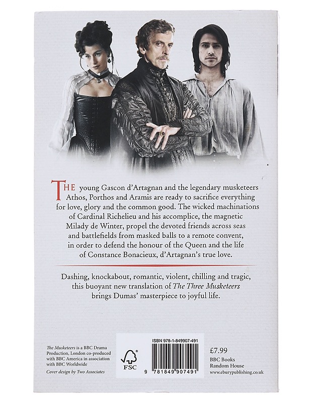 The Three Musketeers - Dumas, Alexandre - Romaanit ja novellit - 10105498007 - 1