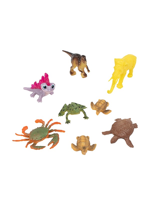 Miniatyyri eläinhahmo, 8 kpl/pss - Askartelu - 10105498013 - 0