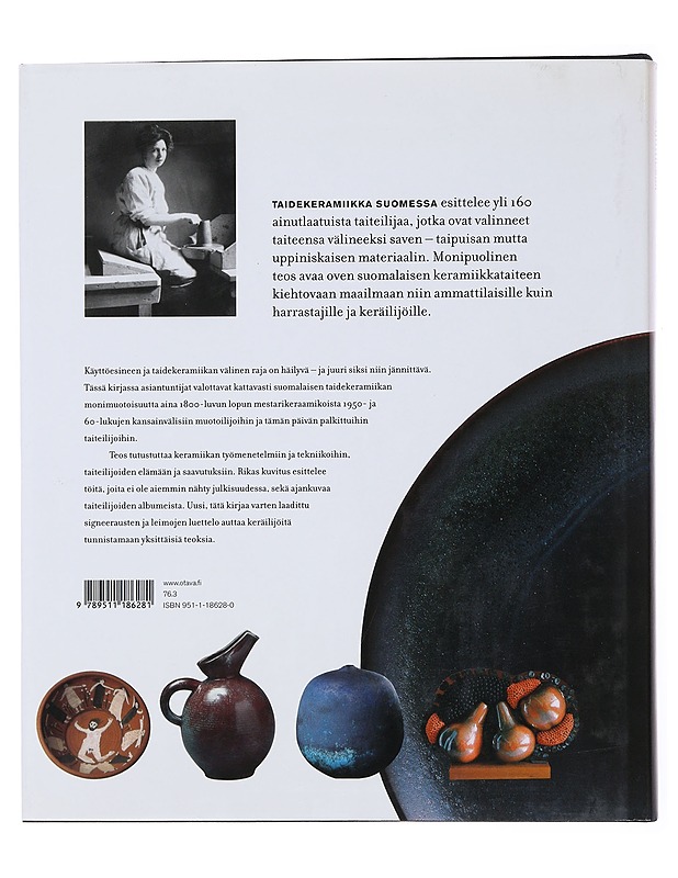 Taidekeramiikka Suomessa - Hellman, Åsa - Harrastekirjat - 10105498063 - 1
