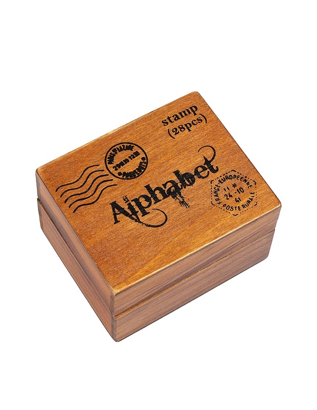 Leimasinsetti, aakkoset - Askartelu - 10105498073 - 0