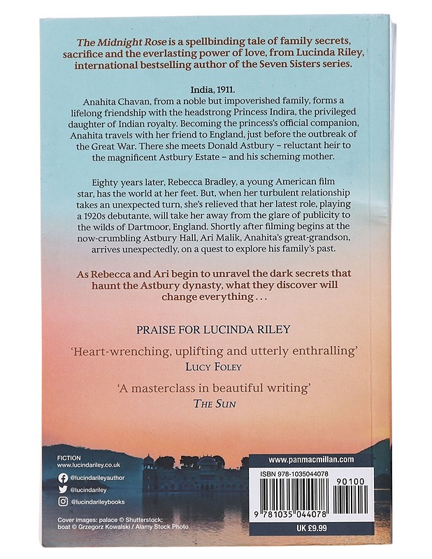 The Midnight Rose - Lucinda Riley - Kirja lahjaksi - 10105498079 - 1