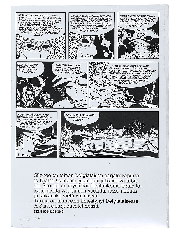 Silence - Comès, Didier - Sarjakuvat - 10105498083 - 1