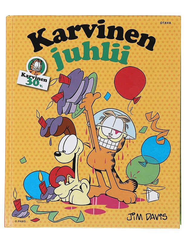 Karvinen juhlii : Karvinen 30 v. - Davis, Jim - Sarjakuvat - 10105498080 - 0